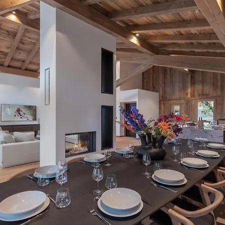 Luxe A Avec Piscine, Sauna Et Cinema - Fr-1-569-196 Chalet